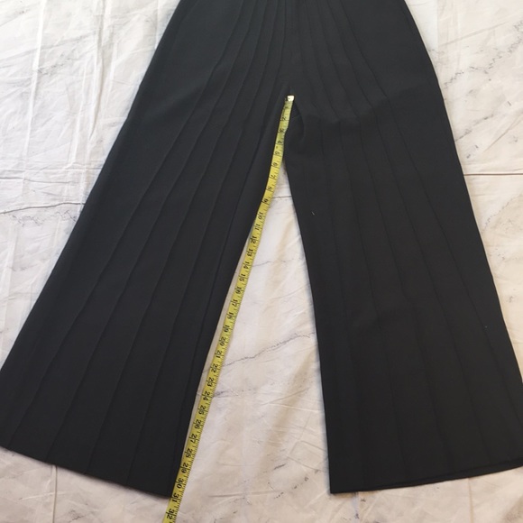 High Waisted CATHERINE MALANDRINO PIN TUCK PANTS. NWT DESIGNER COLLECTION - Picture 8 of 10
